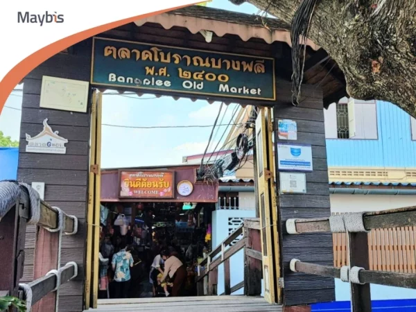 Maybis Hotel พาเที่ยวตลาดน้ำโบราณบางพลี สัมผัสวิถีชุมชนและอาหารพื้นบ้าน 