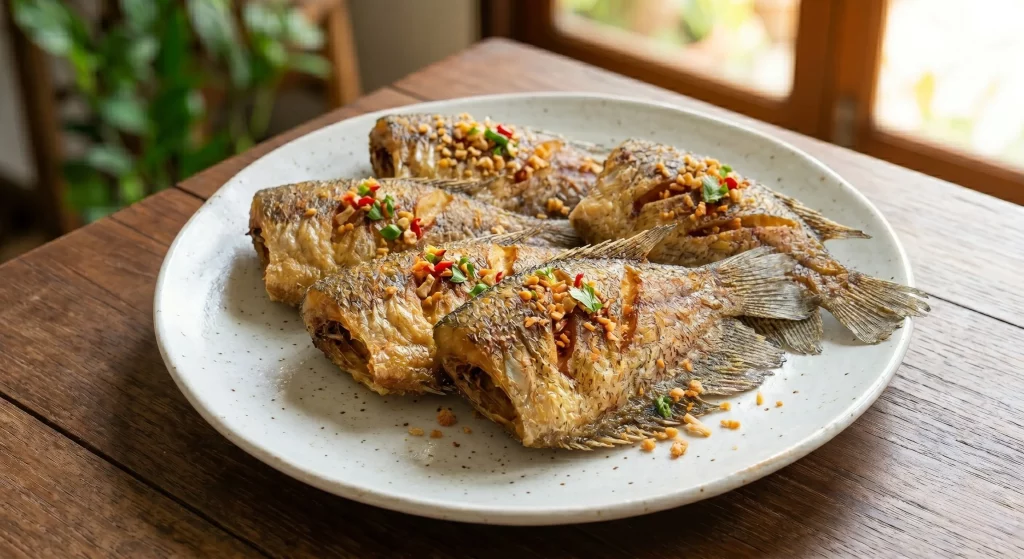สปาเก็ตตี้ขี้เมาปลาสลิดบางบ่อ เมนูฟิวชัน | Maysaya Cafe at Maybis Hotel